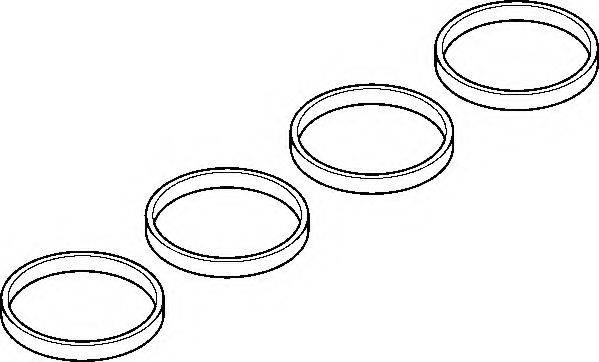 Комплект прокладок, впускний колектор ELRING 007.051