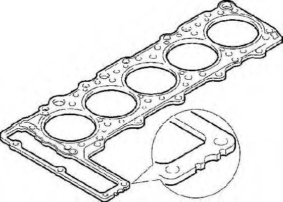 Прокладка, головка циліндра ELRING 913.872