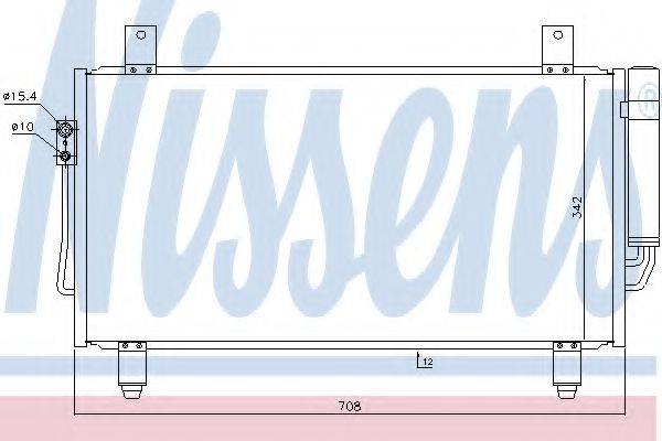 Конденсатор, кондиціонер NISSENS 940435