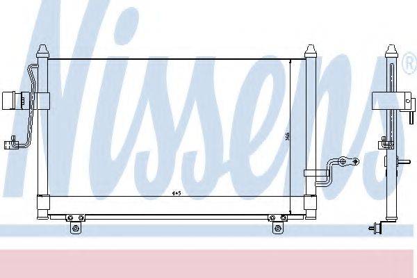 Конденсатор, кондиціонер NISSENS 94455