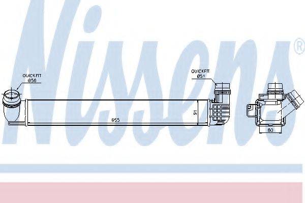 Інтеркулер NISSENS 96545