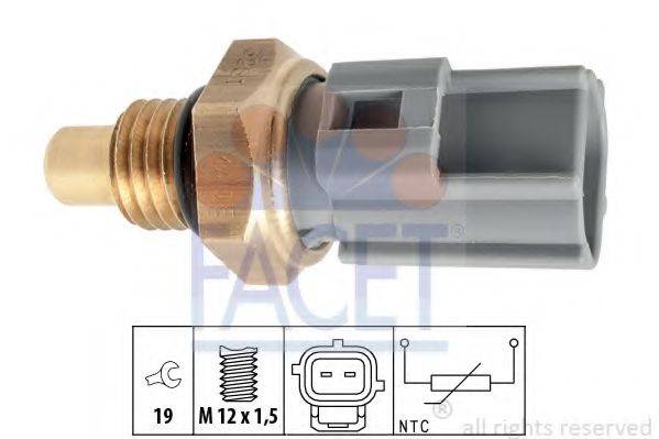 Датчик, температура рідини, що охолоджує; Датчик, температура палива FACET 7.3281