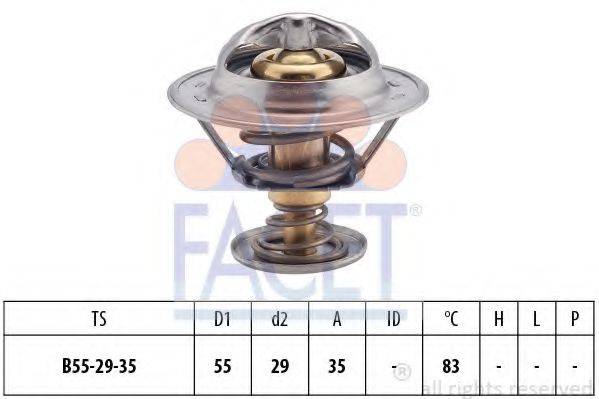 Термостат, що охолоджує рідину FACET 7.8323S