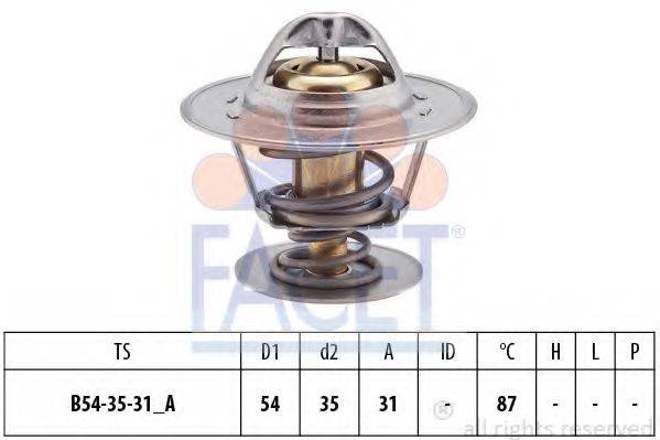 Термостат, що охолоджує рідину FACET 7.8223S