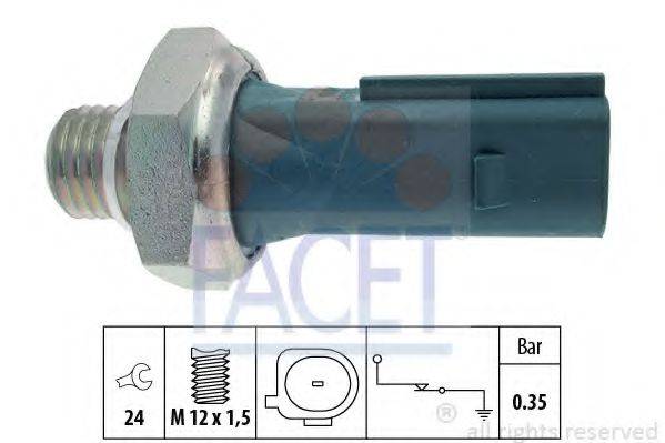 Датчик тиску масла FACET 7.0177