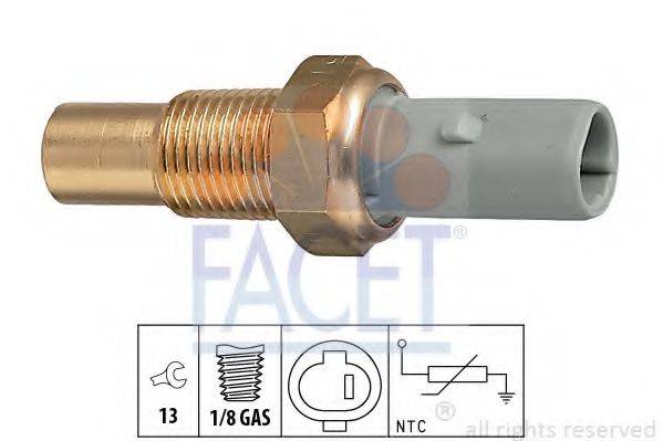 Датчик, температура охолоджуючої рідини FACET 7.3184