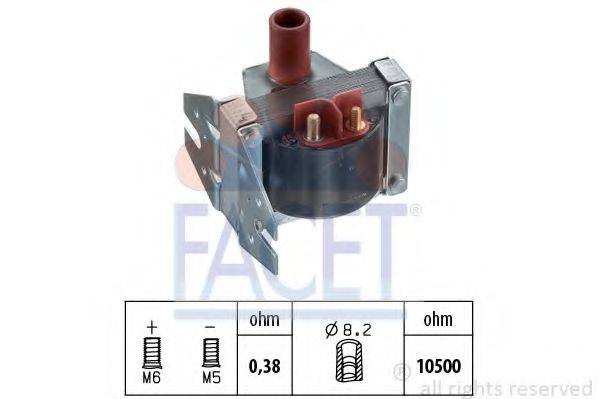 Котушка запалювання FACET 9.6078