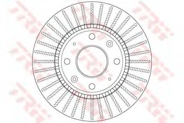 гальмівний диск TRW DF6229
