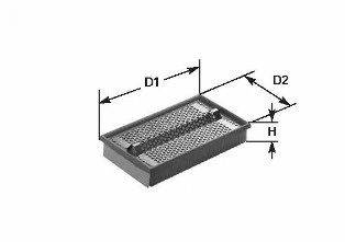 Повітряний фільтр CLEAN FILTERS MA 661