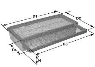 Повітряний фільтр CLEAN FILTERS MA3159