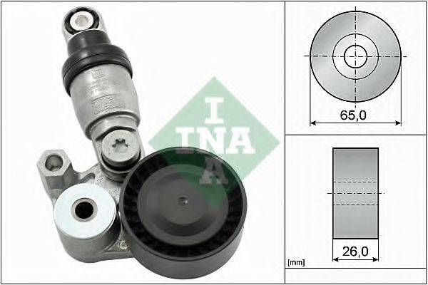 Амортизатор, полікліновий ремінь INA 533 0129 10