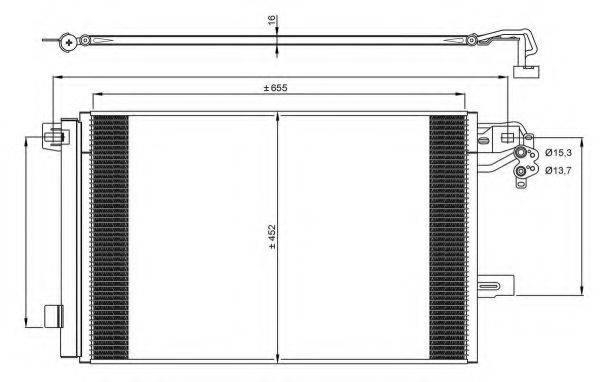 Конденсатор, кондиціонер NRF 350064