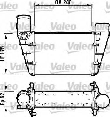 Інтеркулер VALEO 817625