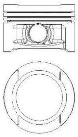 Поршень NURAL 87-105907-00