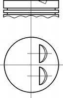 Поршень NURAL 87-102707-10