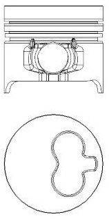Поршень NURAL 87-336507-00