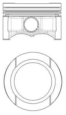 Поршень NURAL 87-148300-00
