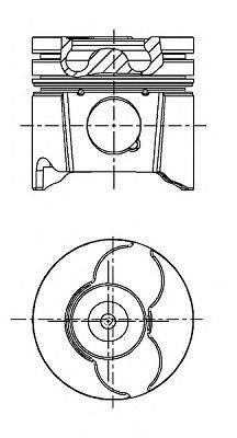 Поршень NURAL 87-114708-40