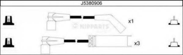 Комплект дротів запалення NIPPARTS J5380906