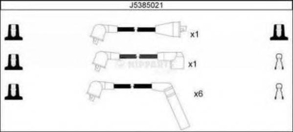 Комплект дротів запалення NIPPARTS J5385021