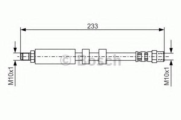 Гальмівний шланг BOSCH 1 987 476 418