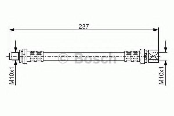Гальмівний шланг BOSCH 1 987 476 564