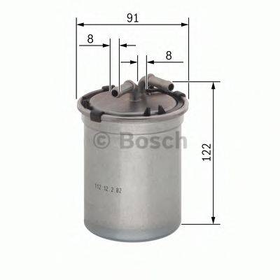 Паливний фільтр BOSCH 0 450 906 464