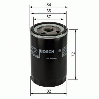 Масляний фільтр BOSCH 0 986 452 019