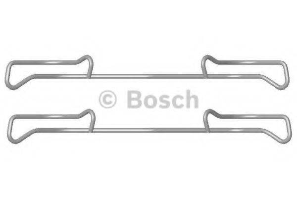 Комплектуючі, колодки дискового гальма BOSCH 1 987 474 432