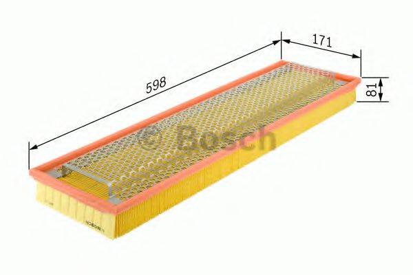 Повітряний фільтр BOSCH 1 457 433 626