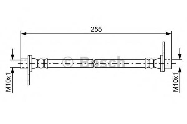 Гальмівний шланг BOSCH 1 987 481 585