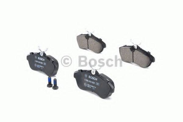 Комплект гальмівних колодок, дискове гальмо BOSCH 0 986 424 635