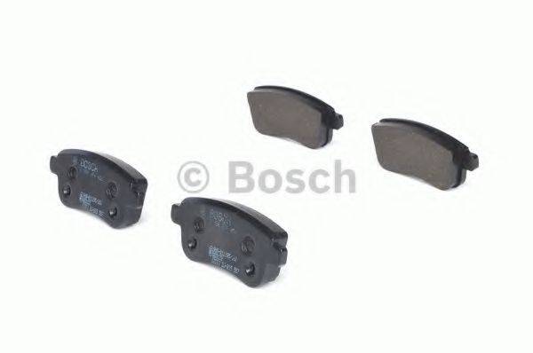 Комплект гальмівних колодок, дискове гальмо BOSCH 0 986 494 452