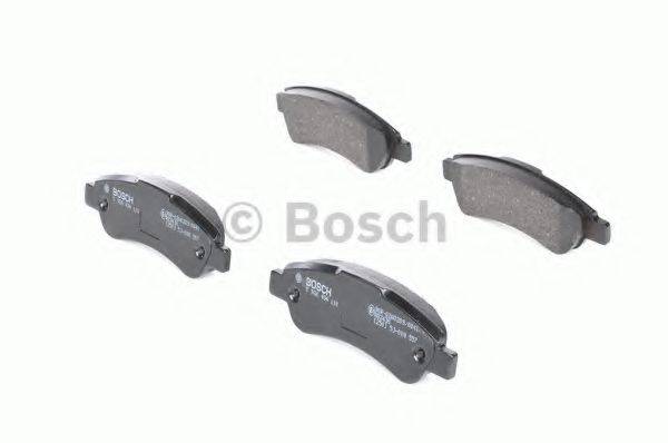 Комплект гальмівних колодок, дискове гальмо BOSCH 0 986 494 110