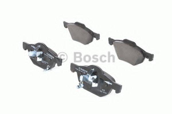 Комплект гальмівних колодок, дискове гальмо BOSCH 0 986 494 135