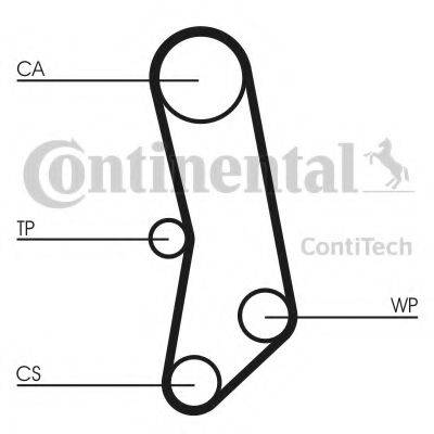 Ремінь ГРМ CONTITECH CT503