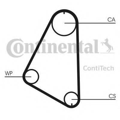 Ремінь ГРМ CONTITECH CT526