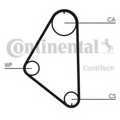 Ремінь ГРМ CONTITECH CT558