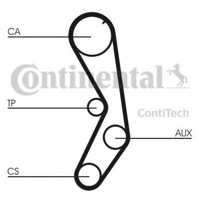 Ремінь ГРМ CONTITECH CT605