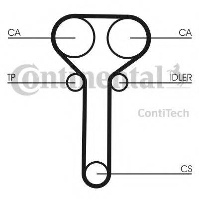 Ремінь ГРМ CONTITECH CT978