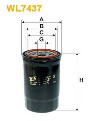 Масляний фільтр WIX FILTERS WL7437