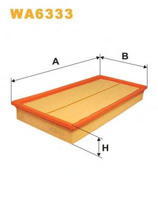 Повітряний фільтр WIX FILTERS WA6333