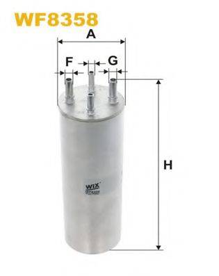 Паливний фільтр WIX FILTERS WF8358