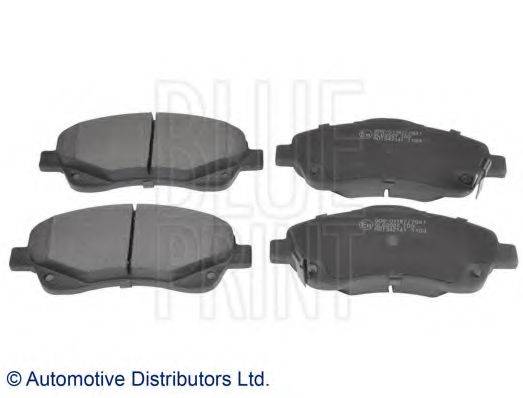 Комплект гальмівних колодок, дискове гальмо BLUE PRINT ADT342141