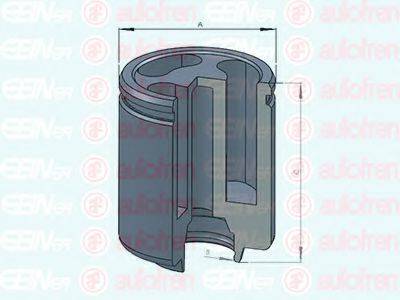 Поршень, корпус скоби гальма AUTOFREN SEINSA D025234