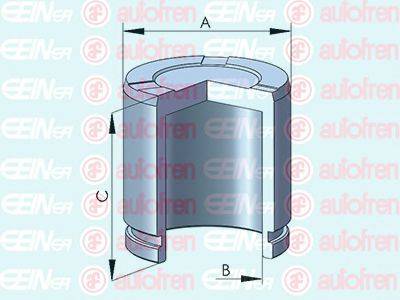 Поршень, корпус скоби гальма AUTOFREN SEINSA D025533