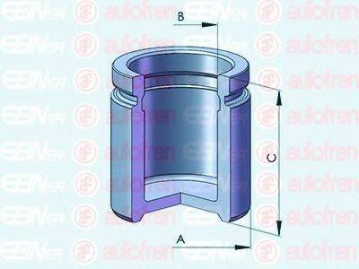 Поршень, корпус скоби гальма AUTOFREN SEINSA D025554