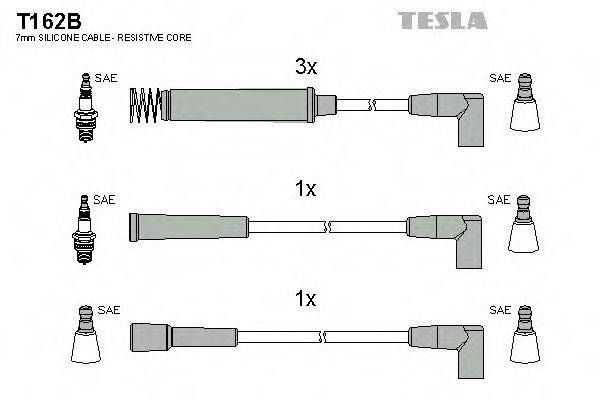 Комплект дротів запалення TESLA T162B