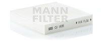 Фільтр, повітря у внутрішньому просторі MANN-FILTER CU 1835