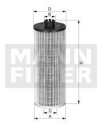 Масляний фільтр MANN-FILTER HU 931/6 x